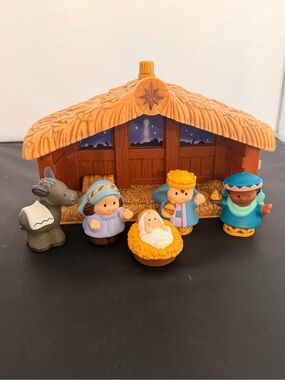 Fisher Price Little People Figures Nativity